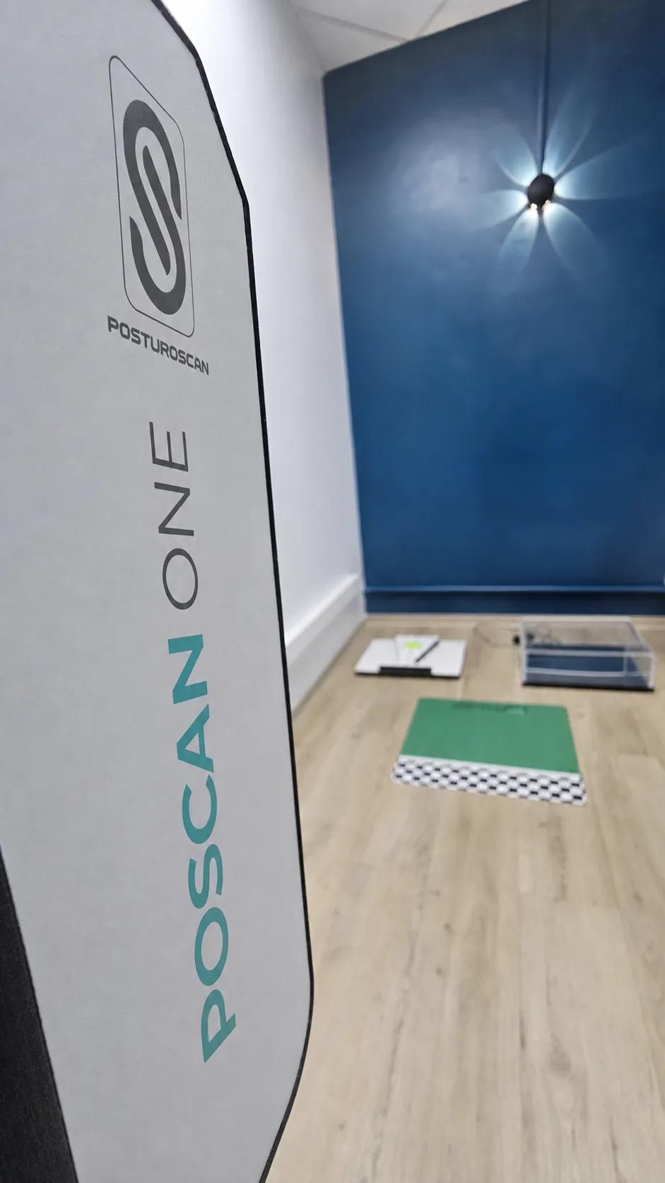 Matériel POSCAN ONE utilisé pour un bilan postural à Fort-de-France